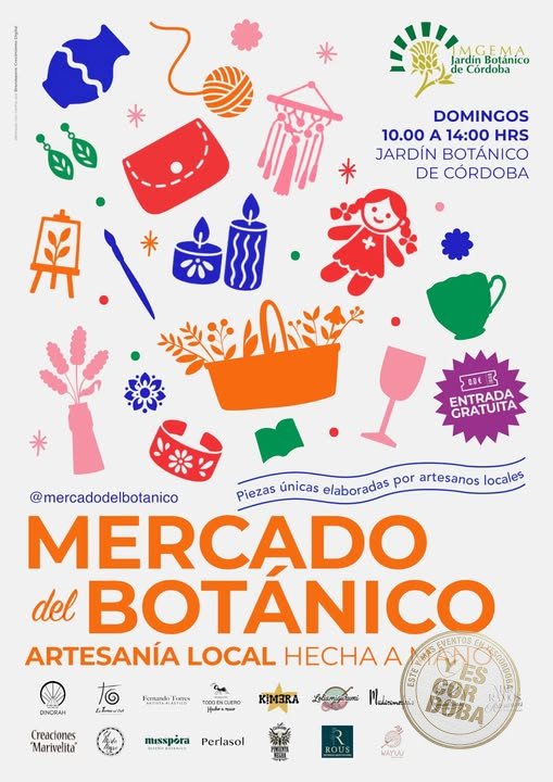 Mercado de Artesanía y de las Flores «Jardin Botánico De Córdoba»