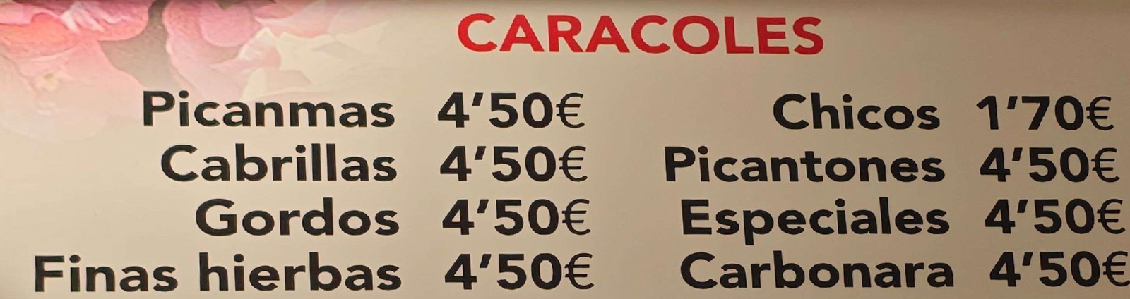 Caracoles La Magdalena