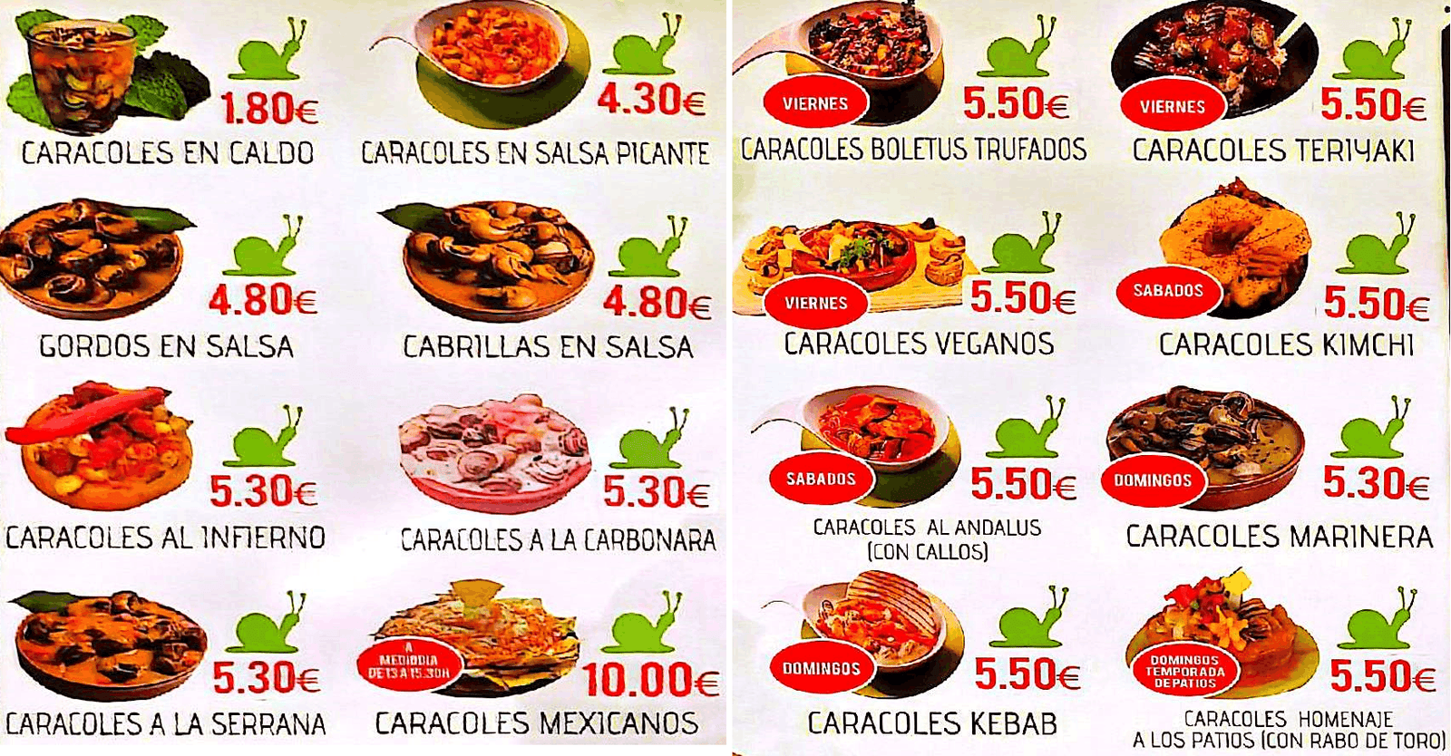 Caracoles Xpress La Estación