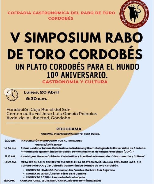 Córdoba. V Simposium Rabo de toro cordobés
