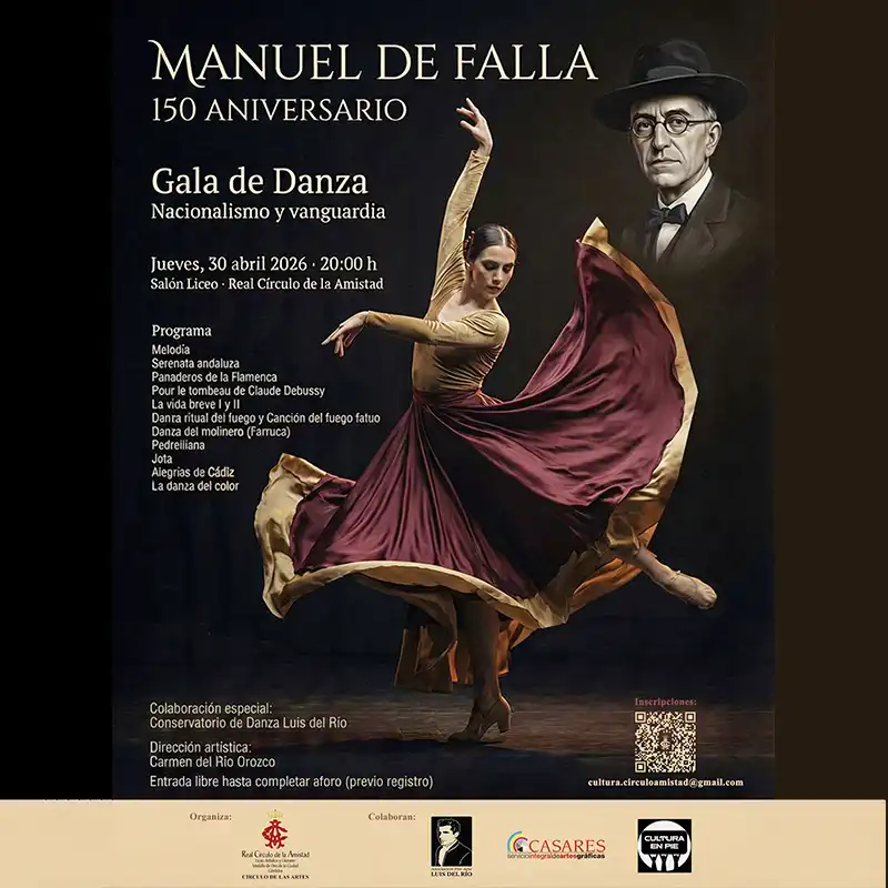 Cördoba. Gala de Danza ‘MANUEL DE FALLA 150 ANIVERSARIO‘