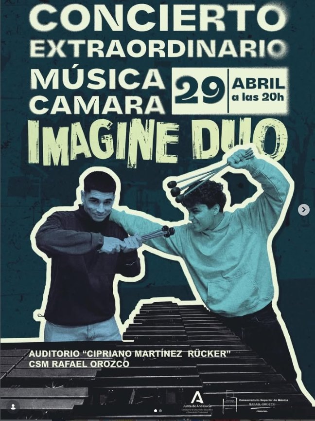 Córdoba. Concierto Extraordinario Música de Cámara Imagine Duo