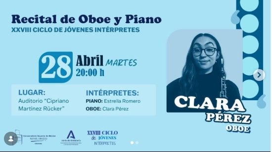 Córdoba. Recital de Oboe y Piano