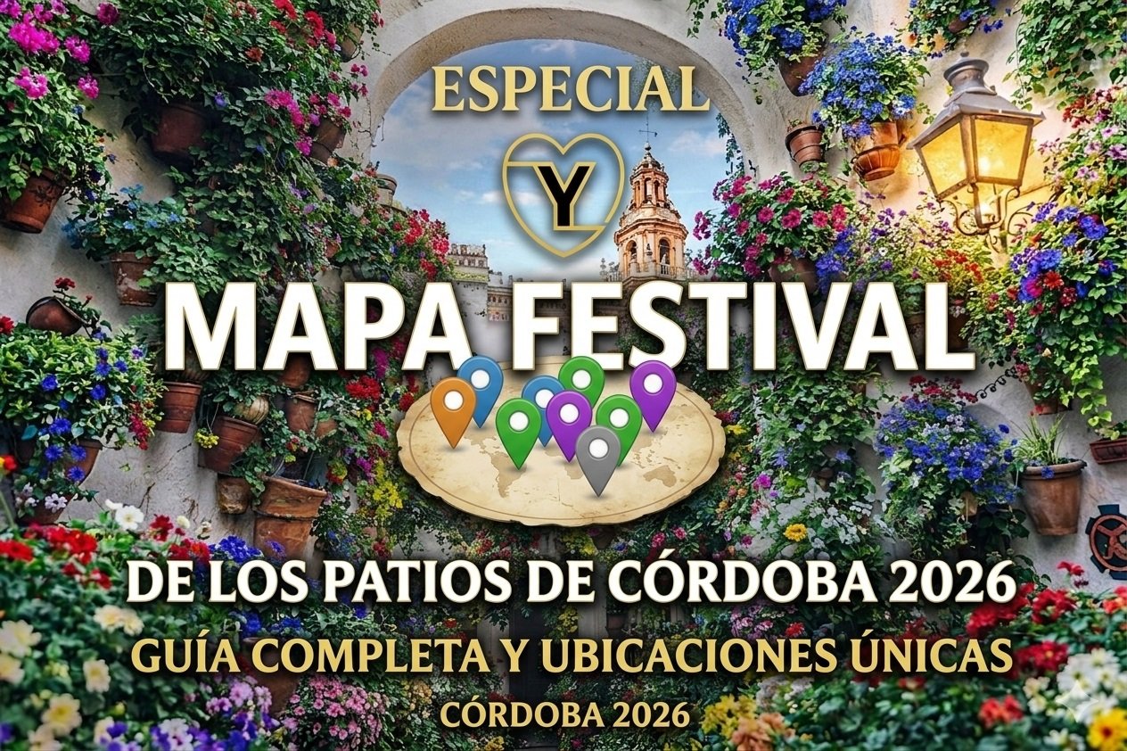 Mapa fiesta Patios de Córdoba 2026