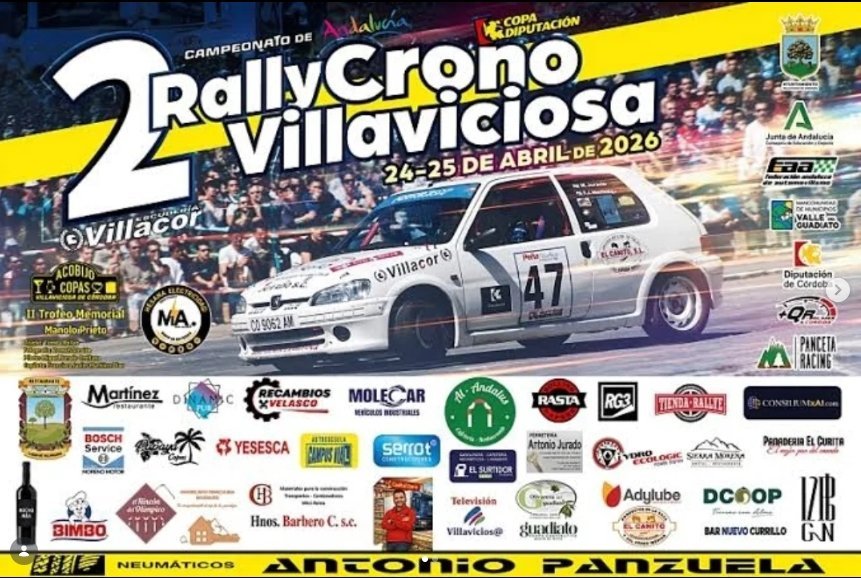 Villaviciosa de Córdoba. 2º RallyCrono Villaviciosa