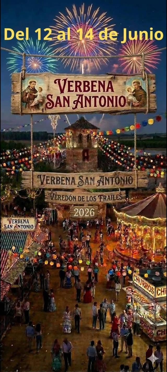 Veredón de los Frailes. Verbena San Antonio 2026