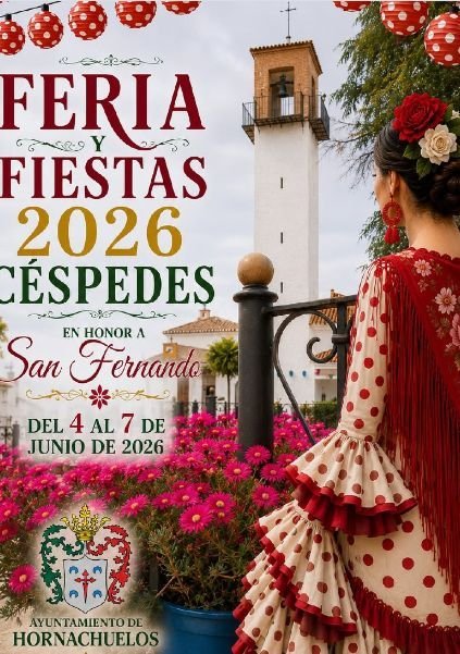 Hornachuelos. Feria y Fiestas 2026 Céspedes en Honor a San Fernando