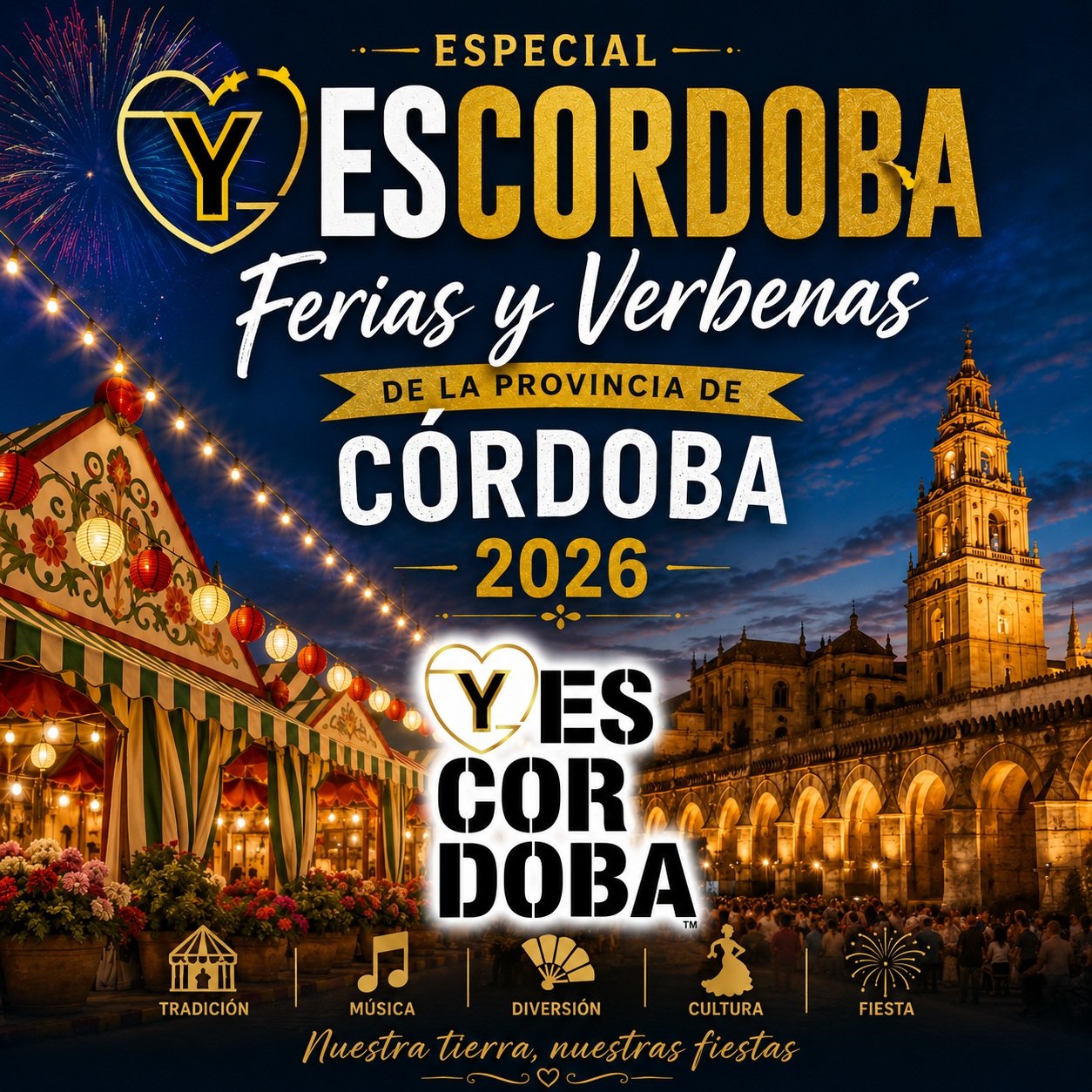 Ferias y Verbenas de Córdoba 2026 - cartel oficial