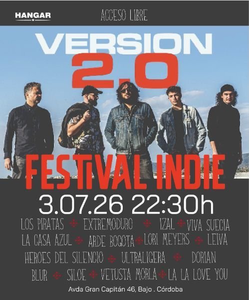 [Córdoba]. VERSION 2.0 FESTIVAL INDIE