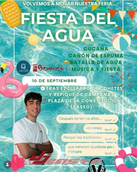 Benamejí. FIESTA DEL AGUA 2026
