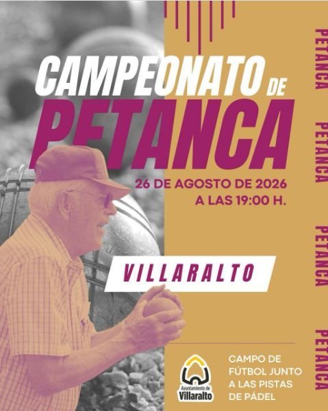 Villaralto. CAMPEONATO DE PETANCA