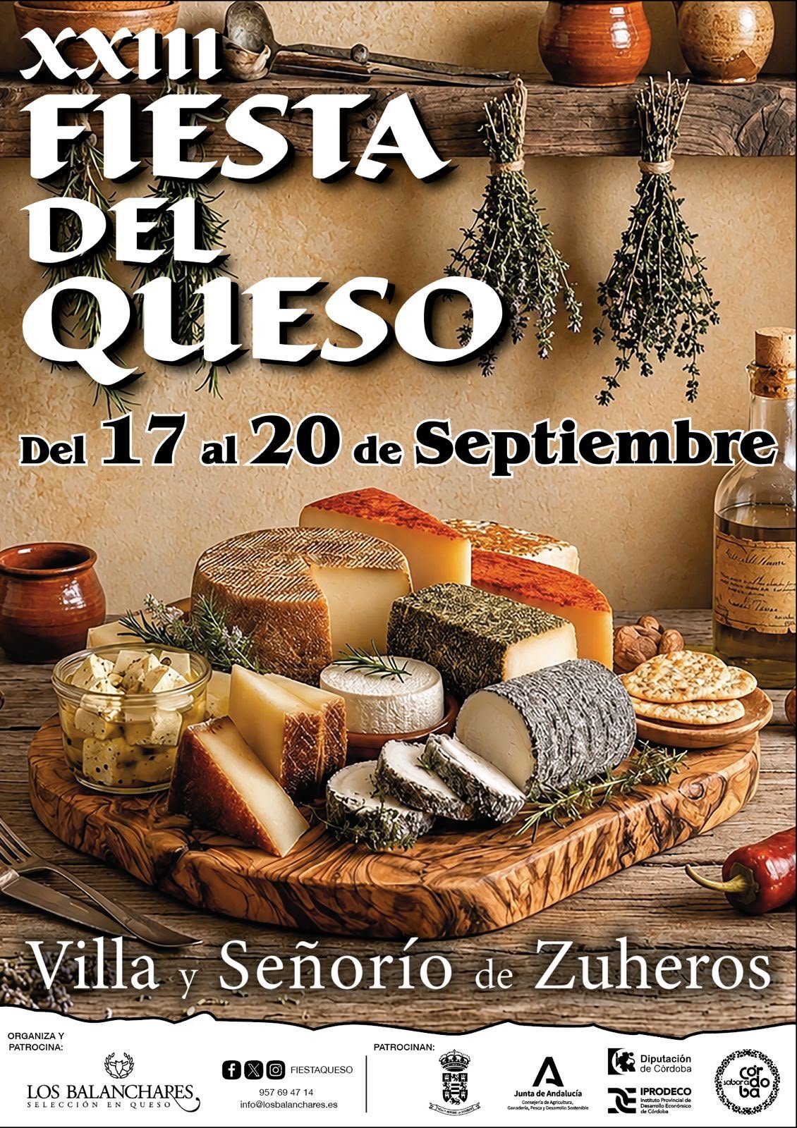 Zuheros. XXIII Fiesta del Queso Villa de Zuheros