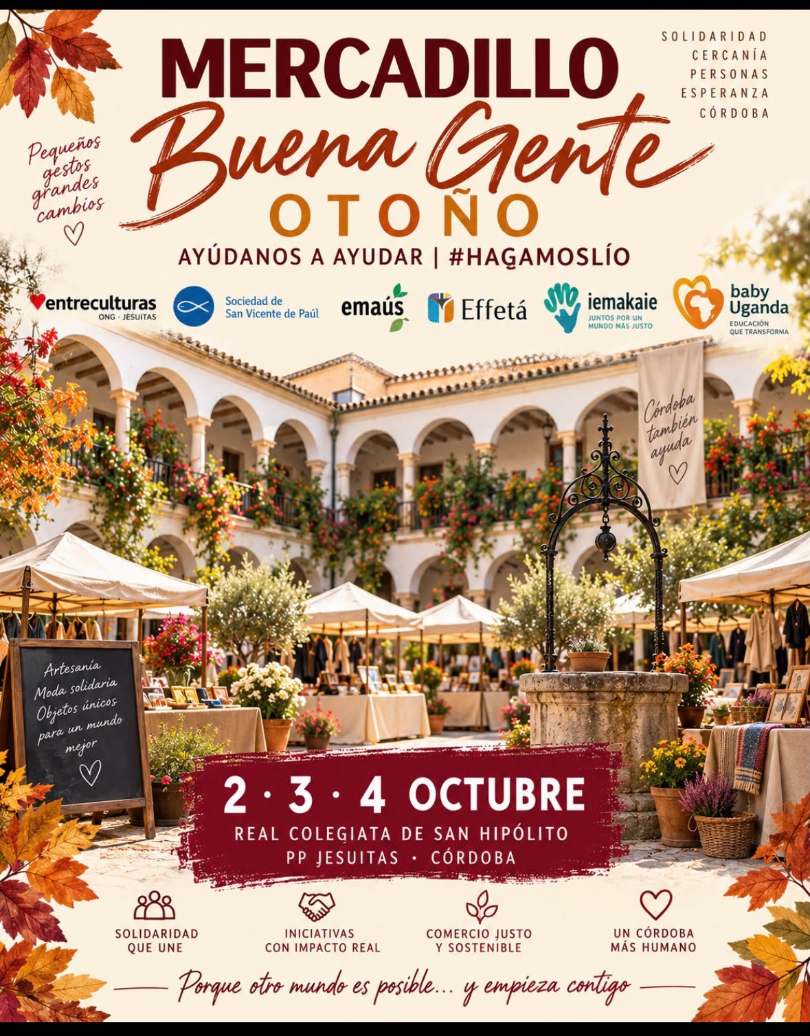 Córdoba. Mercadillo Solidario Buena Gente 2026