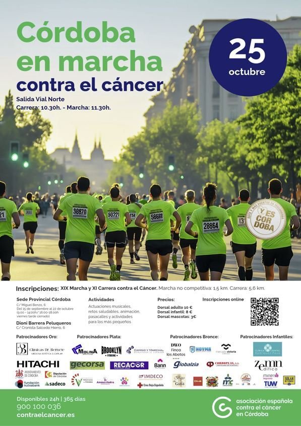Córdoba. Córdoba en marcha contra el cáncer