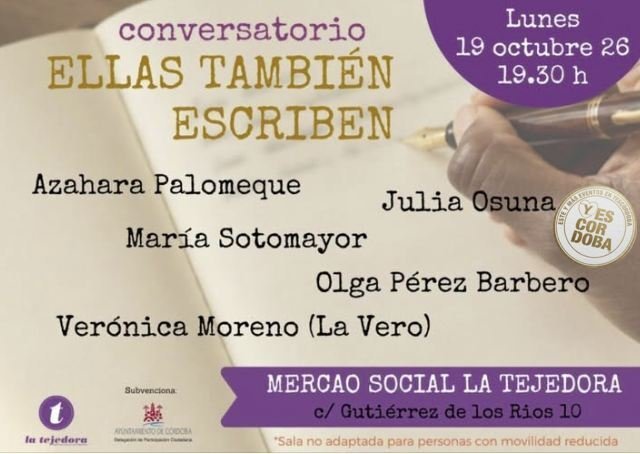 Córdoba. conversatorio ELLAS TAMBIÉN ESCRIBEN