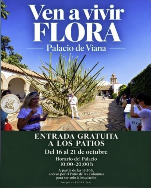 Córdoba. Ven a vivir FLORA en el Palacio de Viana