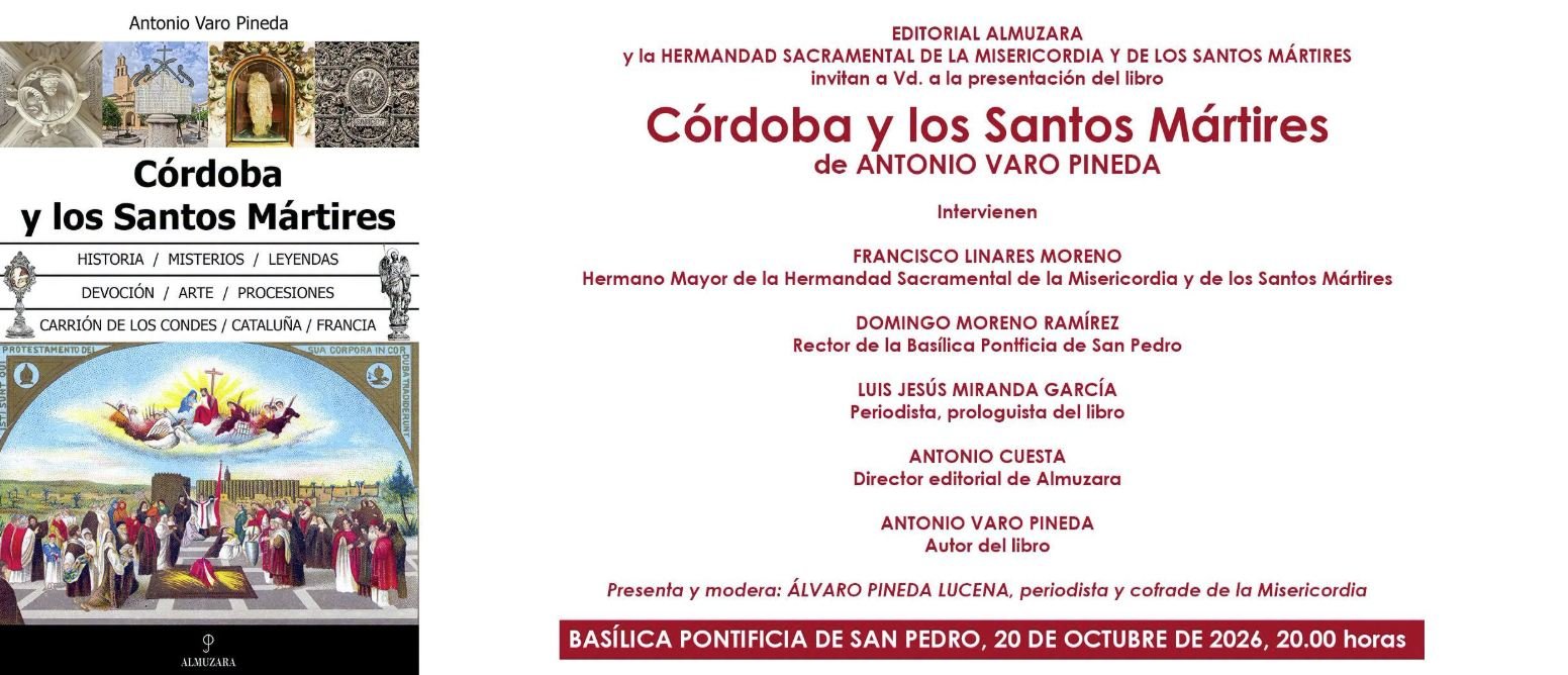 Córdoba. Presentación del libro CÓRDOBA Y LOS SANTOS MÁRTIRES