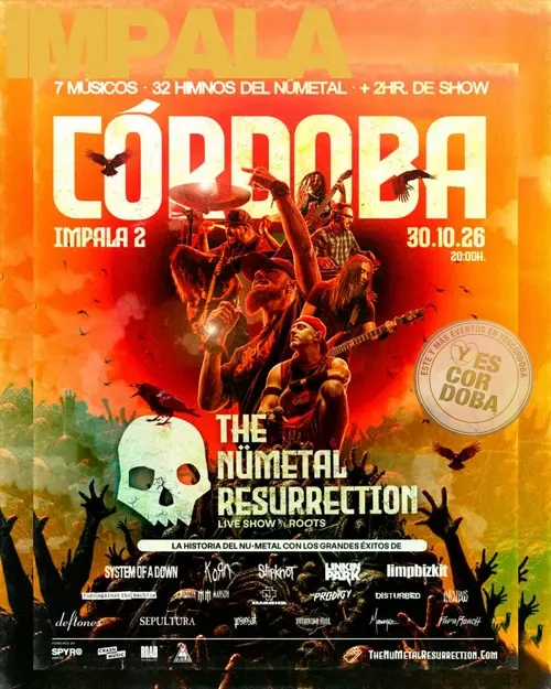 Córdoba. CONCIERTO THE NÜ METAL RESURRECTION