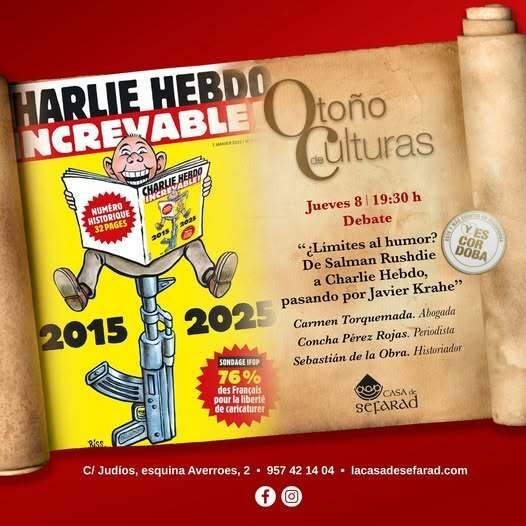 Córdoba. Debate Límites al humor