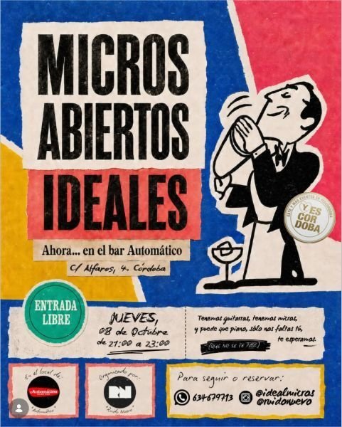 Córdoba. MICROS ABIERTOS IDEALES