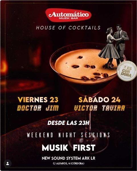 Córdoba. Musik First 23 y 24 de octubre