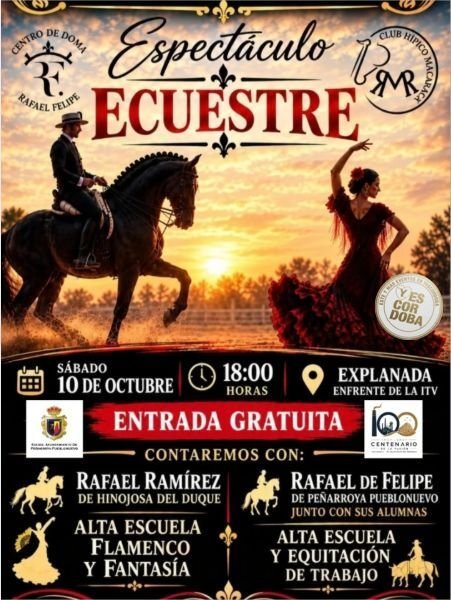 Peñarroya-Pueblonuevo. ESPECTÁCULO ECUESTRE