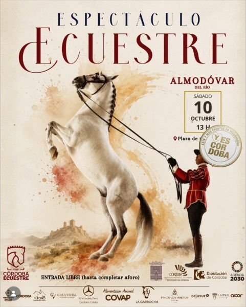 Almodóvar del Río. ESPECTÁCULO ECUESTRE
