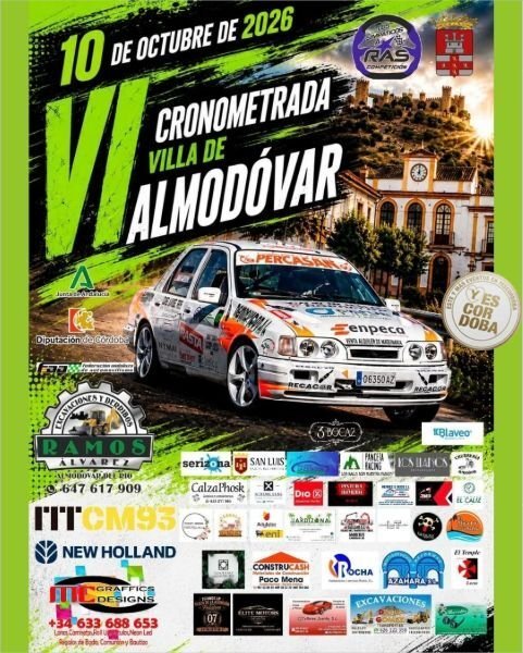 Almodóvar del Río. VI CRONOMETRADA VILLA DE ALMODÓVAR