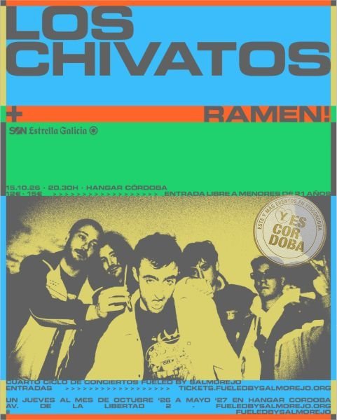 Córdoba. LOS CHIVATOS + RAMEN!