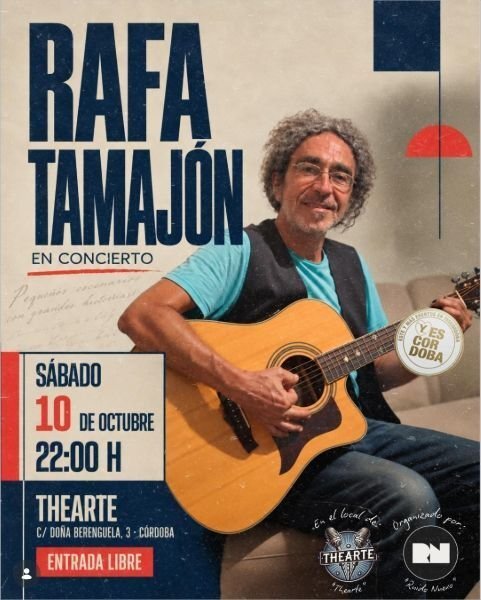 Córdoba. RAFA TAMAJÓN EN CONCIERTO