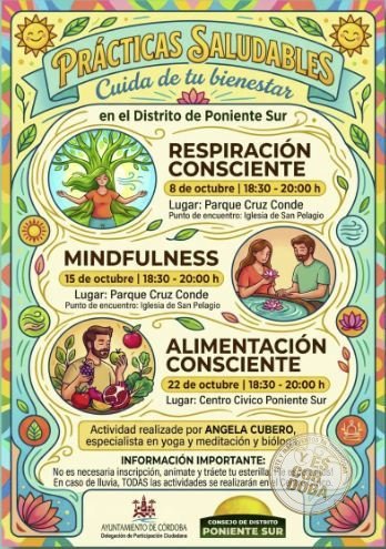 Córdoba. PRÁCTICAS SALUDABLES Cuida de tu bienestar