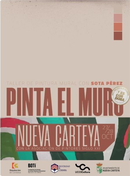 Nueva Carteya. PINTA EL MURO